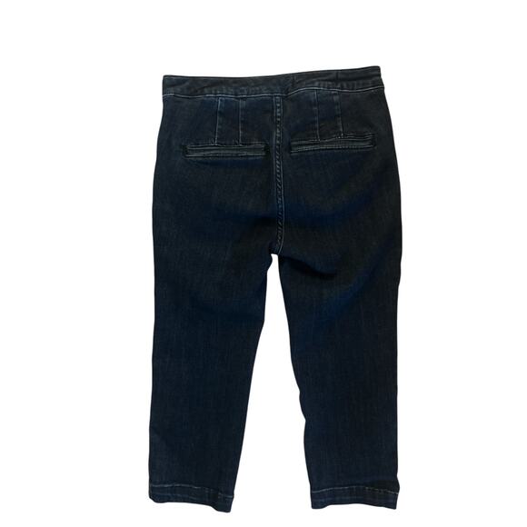 25 Anthropologie Pilcro Letterpress High-Rise Denim Leggings Jeans Pants Crop - Picture 4 of 6